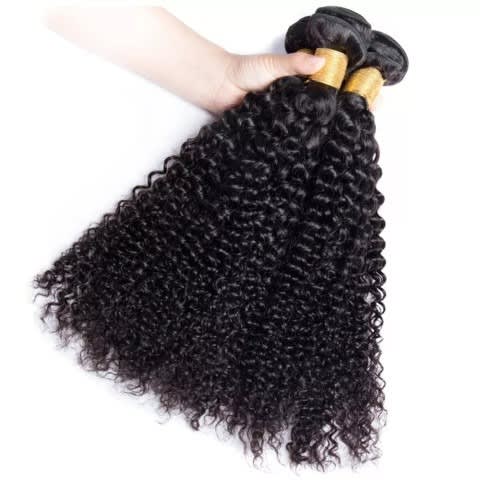 Silky Long Baby Curly Hair - 3bundles -250g - 20 inches