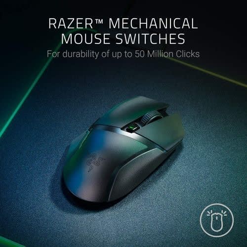 Basilisk X Hyperspeed Wireless Gaming Mouse: 16k Dpi Optical Sensor - Programmable Buttons