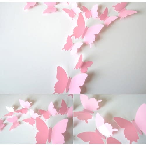 Wall Sticker Magnetic Butterflies Diy Home Wall Decor - 12 Piece