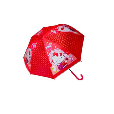 Children Cartoon Character Umbrella - Red