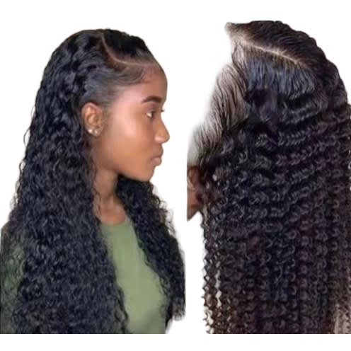 Full Frontal Curly Human Hair Wig