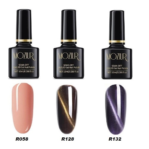 Mz-26 Uv Gel Nail Polish Set - 10ml x3