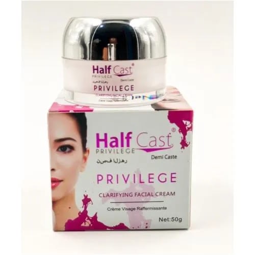 Glow Half Cast Privilege Clarifying Facial Cream - 50g