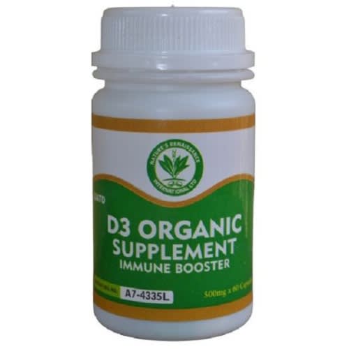 D3 Organic - 60 Capsules
