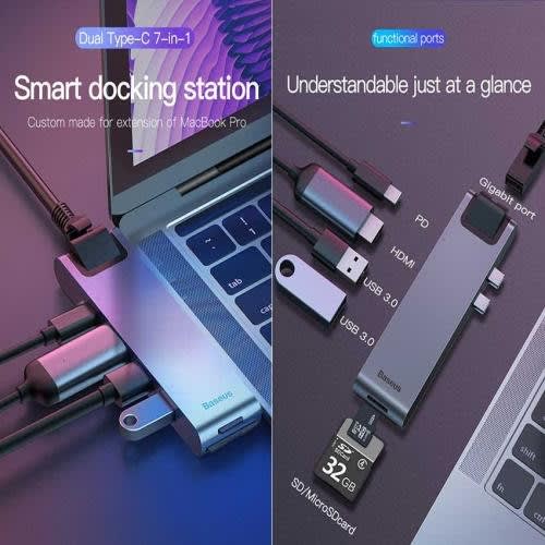 Thunderbolt C+ pro 7-in-1 Smart Hub Docking Station