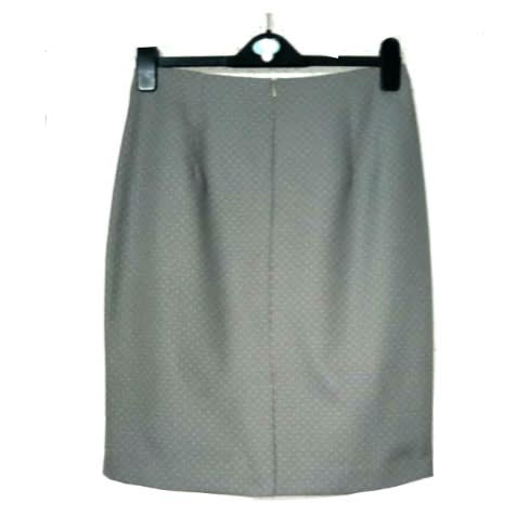 Formal Polka Pencil Skirt