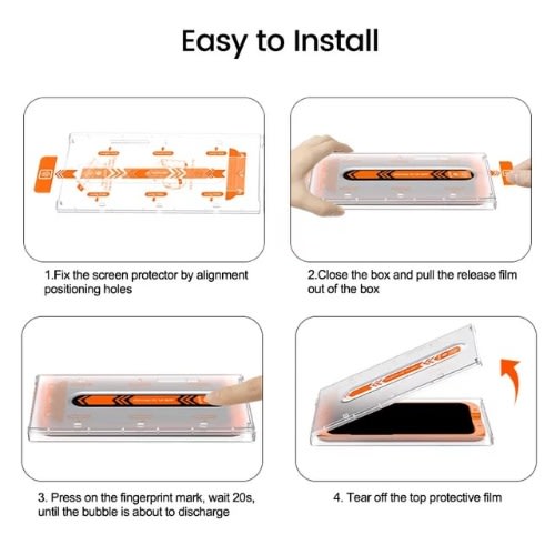 Privacy Screen Protector With Easy-install Box For iPhone 12 Pro Max
