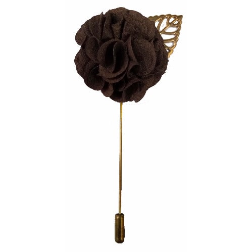 Brooch-Brown