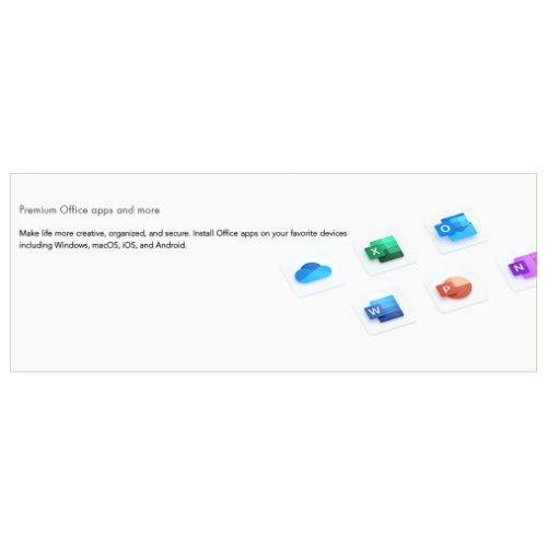 Office 365 Account For 5 Device, Mac, Windows, Android And Ios - 5tb Storage