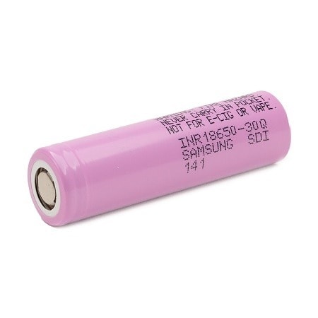 18650 Samsung 30q Rechargeable Battery Li-ion 3,6v 3000 Mah (20a) Inr18650-30q - 2pcs