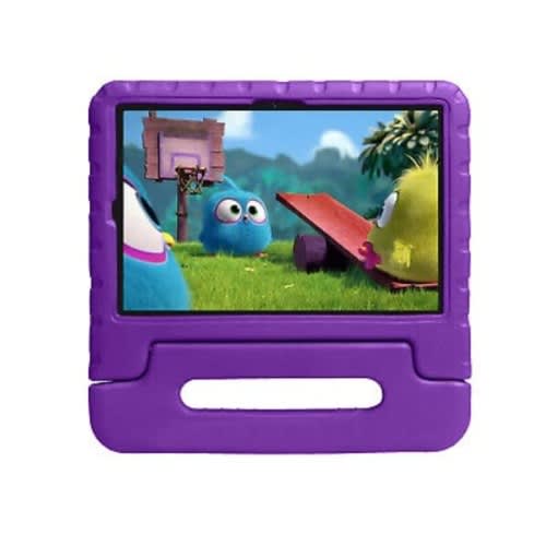 Kids Tablet Case For Samsung Galaxy Tab A7 Lite 8.7" Eva Case - Handle Cover - Purple