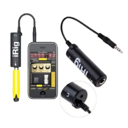 Multimedia Irig Guitar Adapter Interface Ampli For Iphone, Ipad, Ipod Artificial
