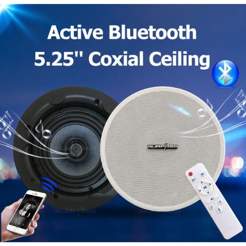 Bluetooth Ceiling Speaker With Remote And App Control