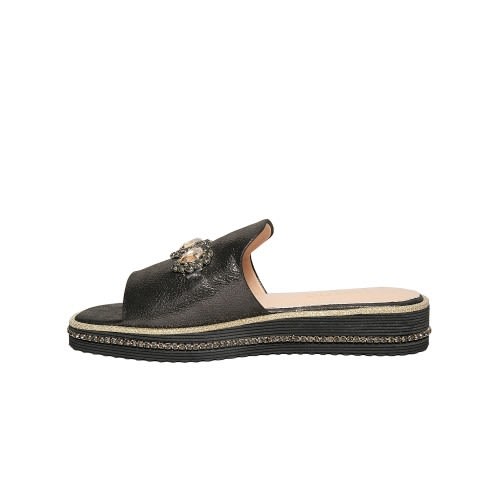 Casual Black Slippers
