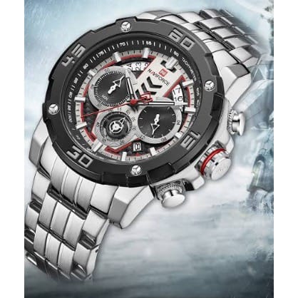 Luxury Water Proof Stainless Steel Men’s Wrist Watch