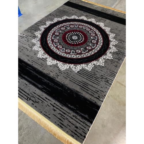 5 By 7ft Luxury Pattern Multicolor Center Rug