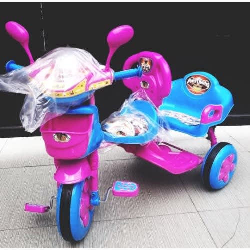 Children's Double Seat Tricycle