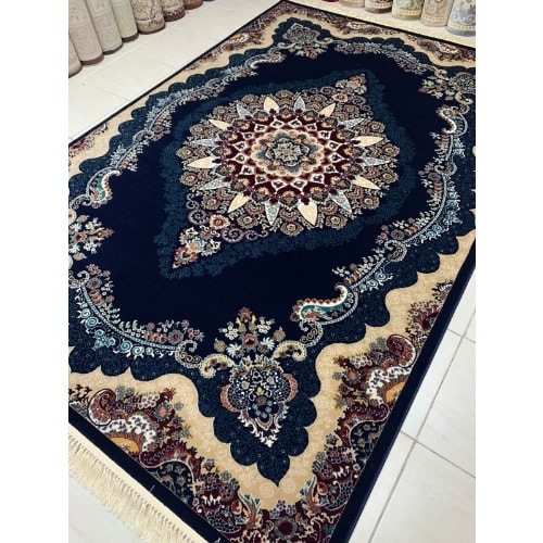 5 By 7ft Luxury Pattern Multicolor Center Rug