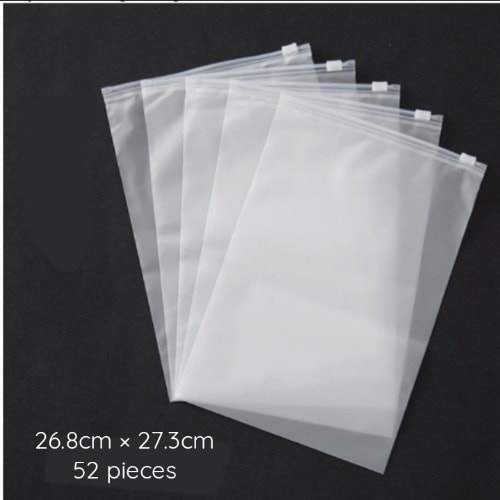 Ziplock Bags - Medium Size - 52pcs