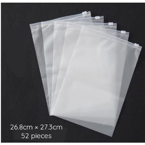 Ziplock Bags - Medium Size - 52pcs