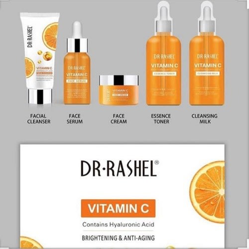 Vitamin C Brightening & Anti-aging Skin Care Series 5 Piece Set