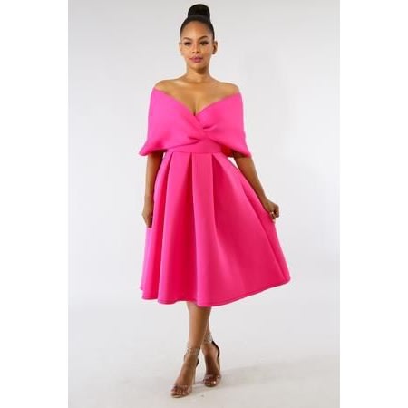 Batwingpink With Zipper And Two Pockets