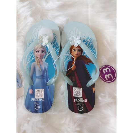 Frozen 2 Girl Slippers- Blue