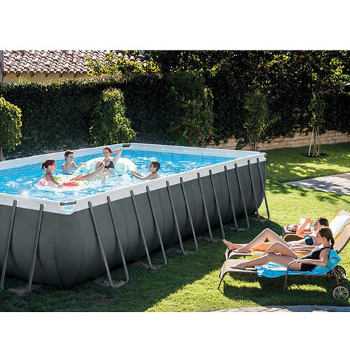 7.32m X 3.66m X 1.32 Cm Rectangular Ultra Frame Swimming Pool