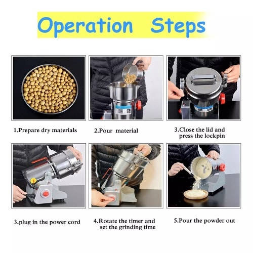 High Speed Multifunction Grinder - 4000W