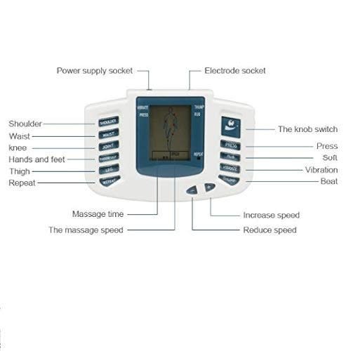 Electronic Pulse Massager - Therapy Stroke Slimming Machine For Pain Relief & Fitness