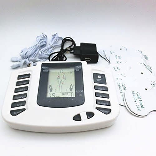 Electronic Pulse Massager - Therapy Stroke Slimming Machine For Pain Relief & Fitness