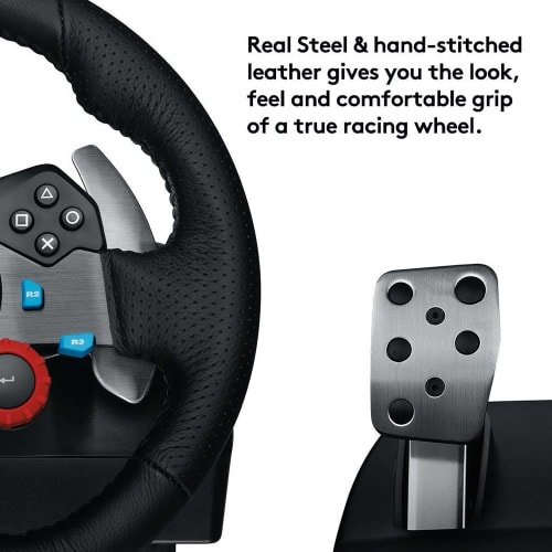 Driving Force G29 Gaming Racing Wheel With Responsive Pedals For PS4, PS3 And PC