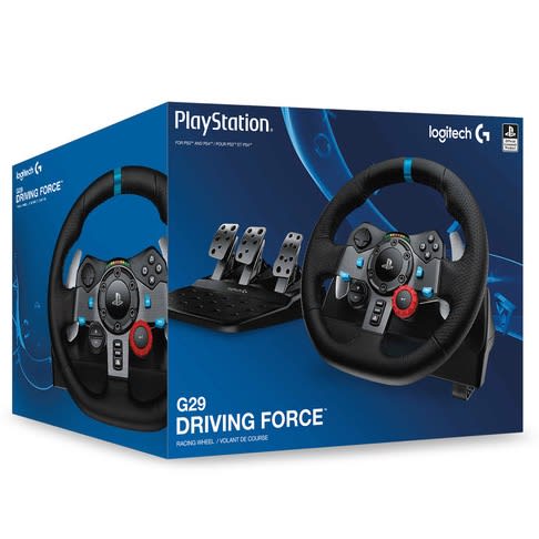Driving Force G29 Gaming Racing Wheel With Responsive Pedals For PS4, PS3 And PC