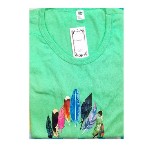 Round Neck T-shirts Print Design - 4 In 1