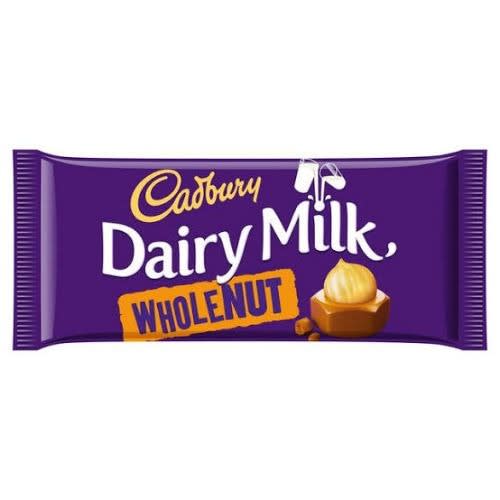Dairy Milk Chocolate Bar With Whole Hazelnut 40g - 2pcs