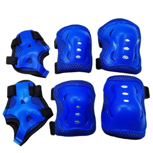 Kid's Helmet & Protective Wear - 7 Pieces