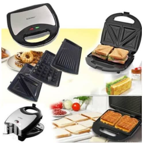 3 In 1 Waffle Maker - 750W