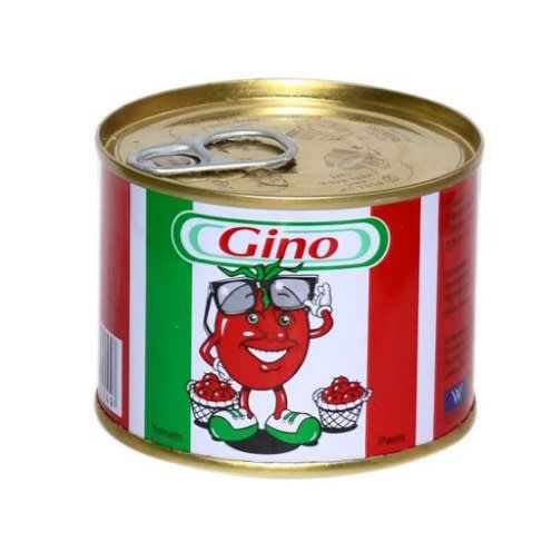 Gino Tinned Tomatoes Paste 210g X 1 Carton (48 Pcs)