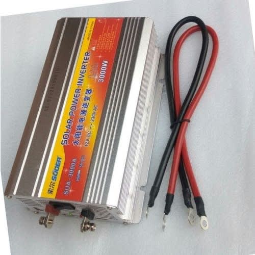 Solar Inverter With Anti Reverse Protection - 3000w 12v Dc-220v Ac - 3000kva