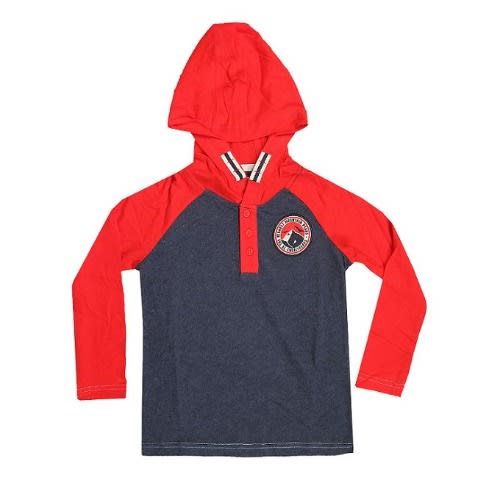 Boys Longsleeve Cotton Hoodie T-shirt