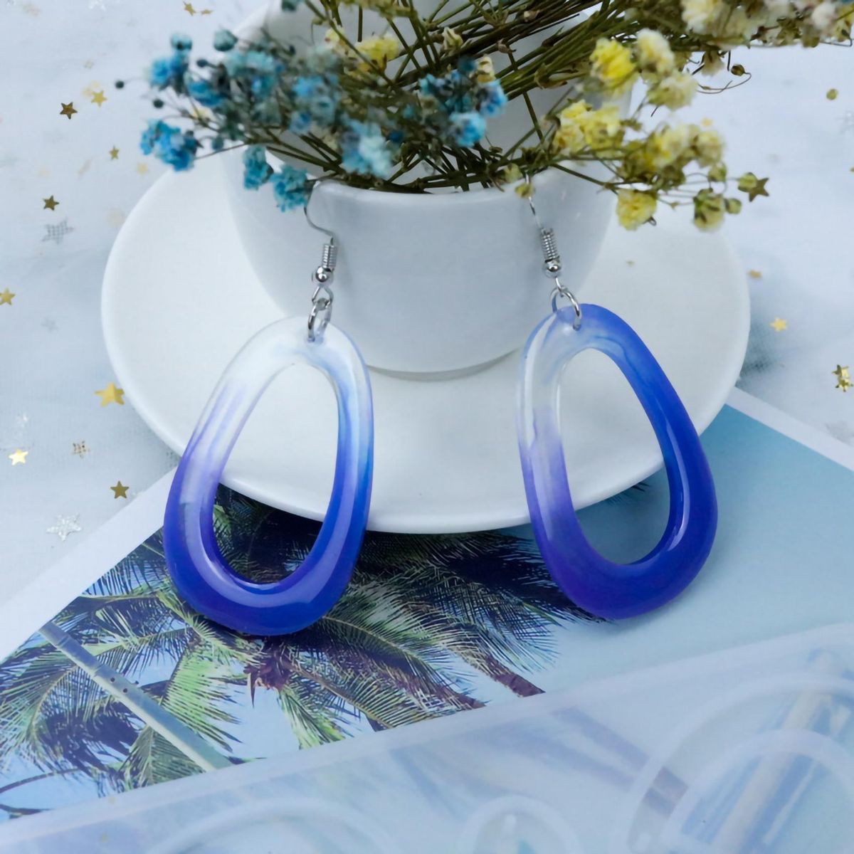 Resin Molds,Earring Epoxy Resin Molds, Bohemian Earring Mold