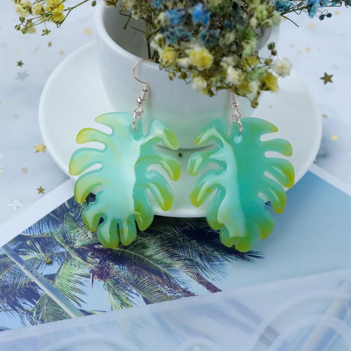 Resin Molds,Earring Epoxy Resin Molds, Bohemian Earring Mold