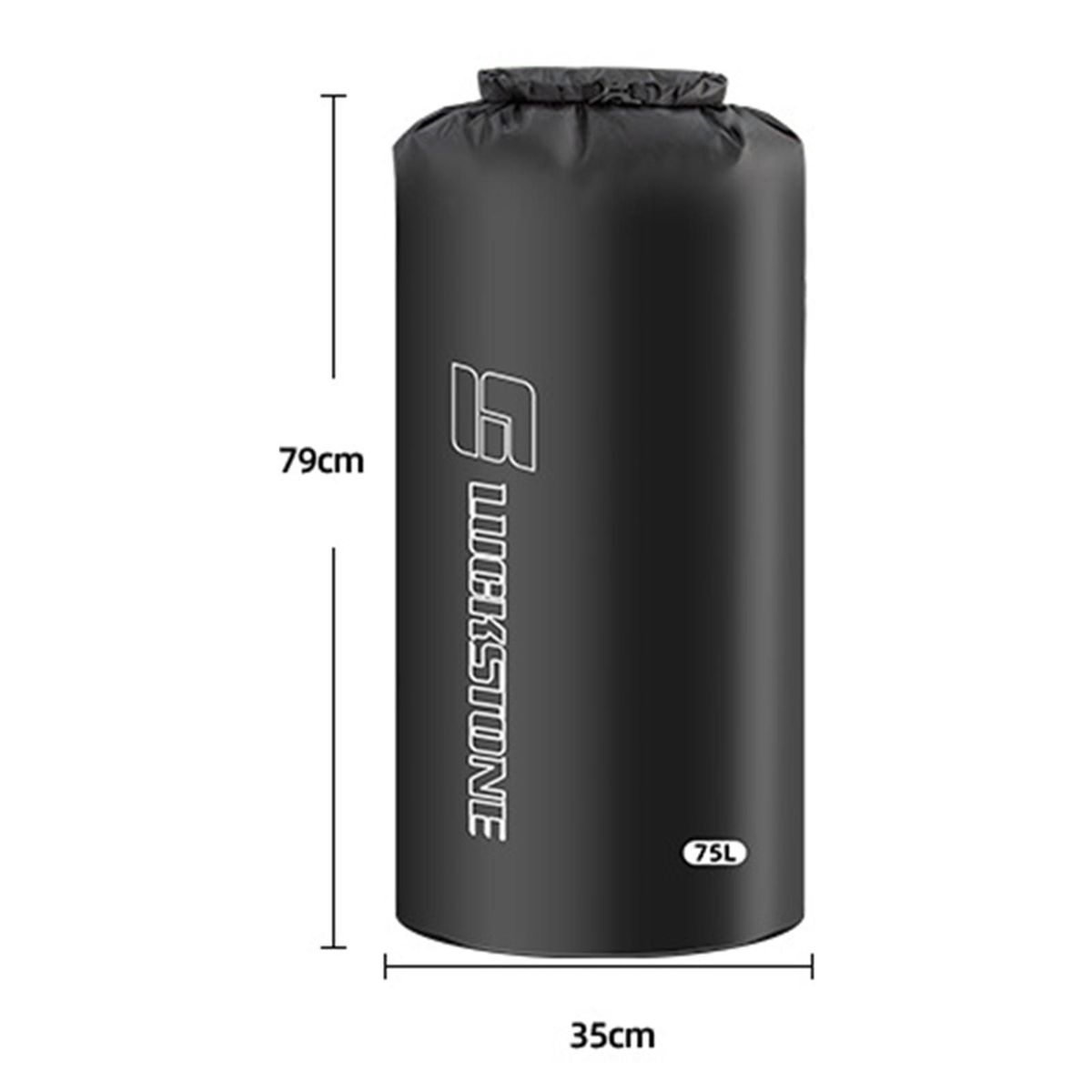 Boating Waterproof Bag Fitness Swimming Kayaking Phone Dry Sack Black