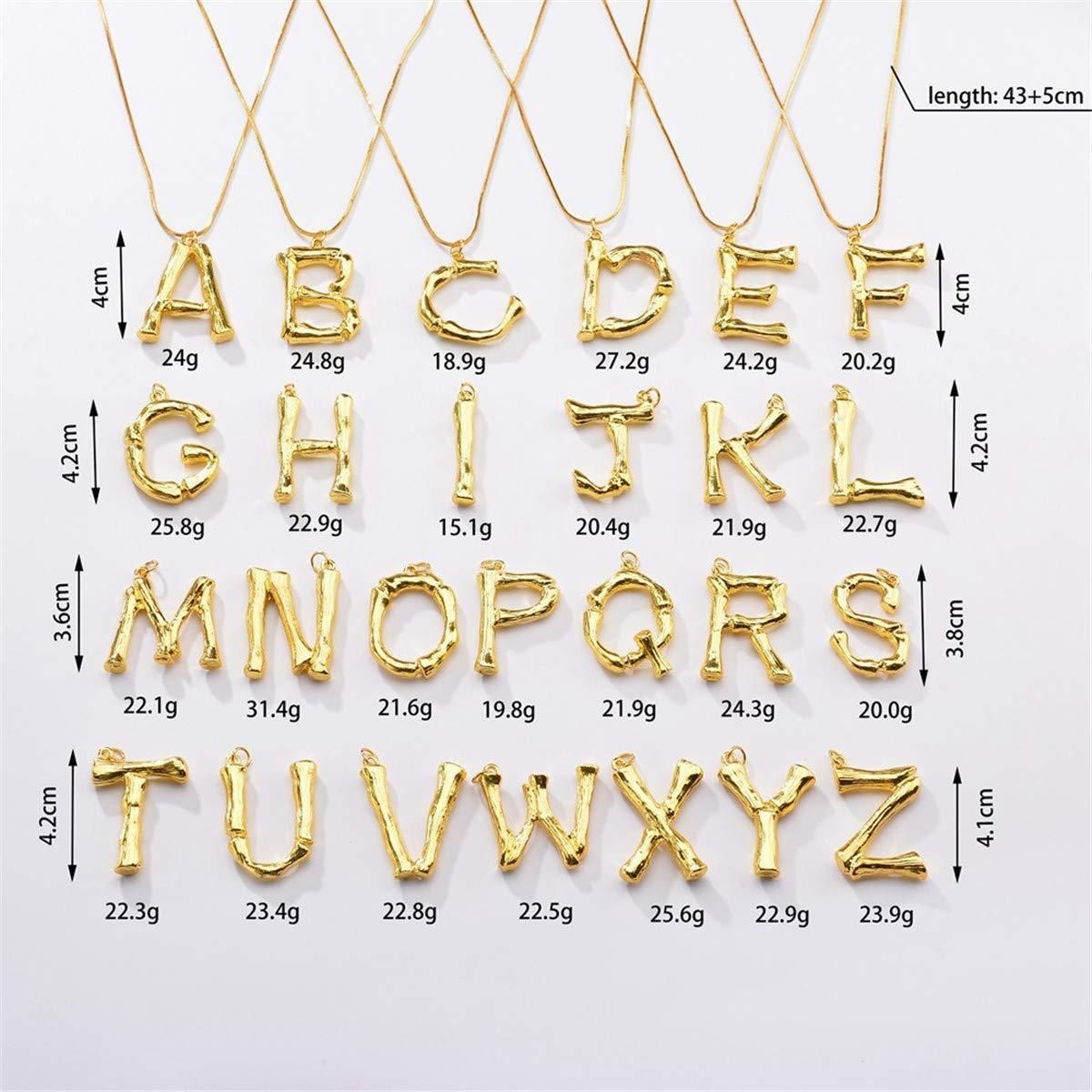 Necklace Big English Pendant Gold Chain P