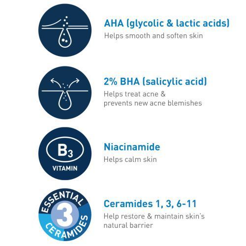 Salicylic Acid Acne Control Gel Treatment With, AHA/BHA Acne Treatment For Face,