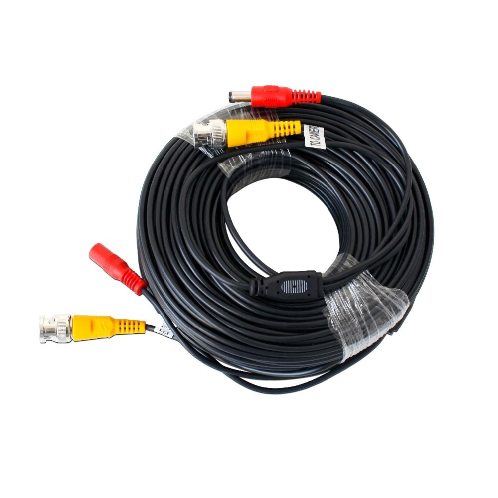For CCTV Cable CCTV Camera BNC 18M DEFEWAY DC Cable Plug