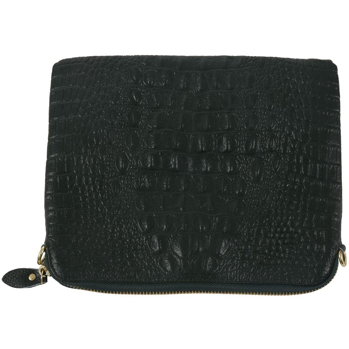 women messenger genuine leather bags handbagsBlackish Green