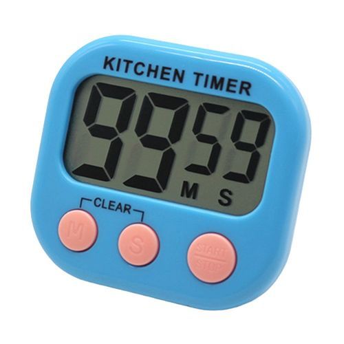 Household Large-s Reen Ele Troni    Kit Hen Digital   Portable Ele Troni  Alarm  Lo K Laboratory  -blue