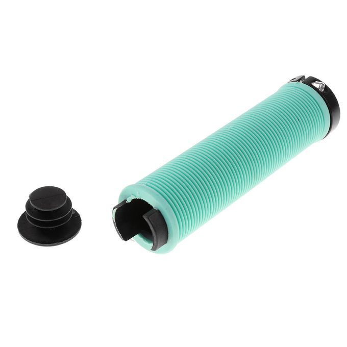 MTB Bike Handlebar Grips Silicone  Lock On Anti Slip Bicycle Green