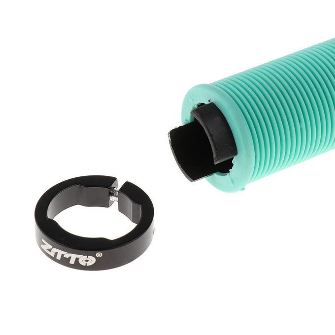 MTB Bike Handlebar Grips Silicone  Lock On Anti Slip Bicycle Green